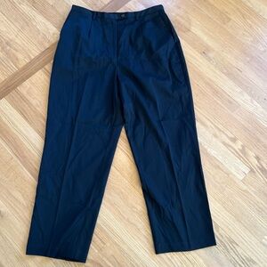 Ladies Size 14 Sag Harbor Dark Dress Pants GUC